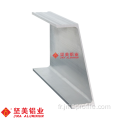 Extrusion de profil de bords de protecteur de garde de mur en aluminium